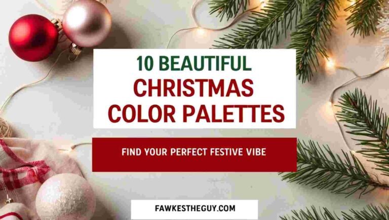 Beautiful Christmas Color Palettes