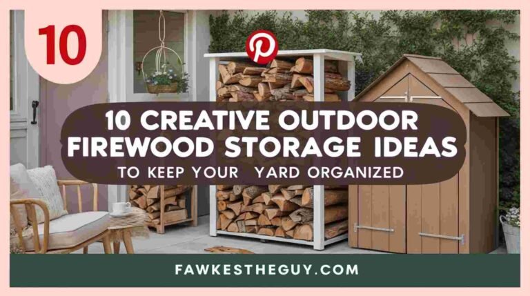 Creative Outdoor Firewood Storage Ideas to Keep Your Yard Organized